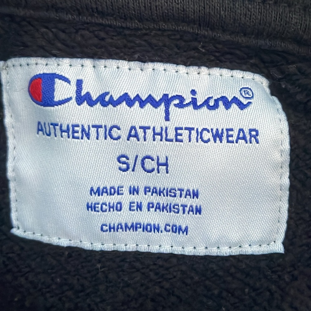 Black Men’s Small Champion Hoodie No Tags - Picture 5 of 5